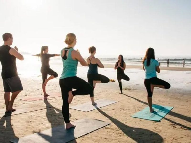 Beach Yoga in San Diego