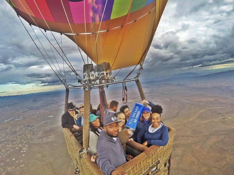 Sunrise Sonoran Desert Hot Air Balloon Ride from Phoenix