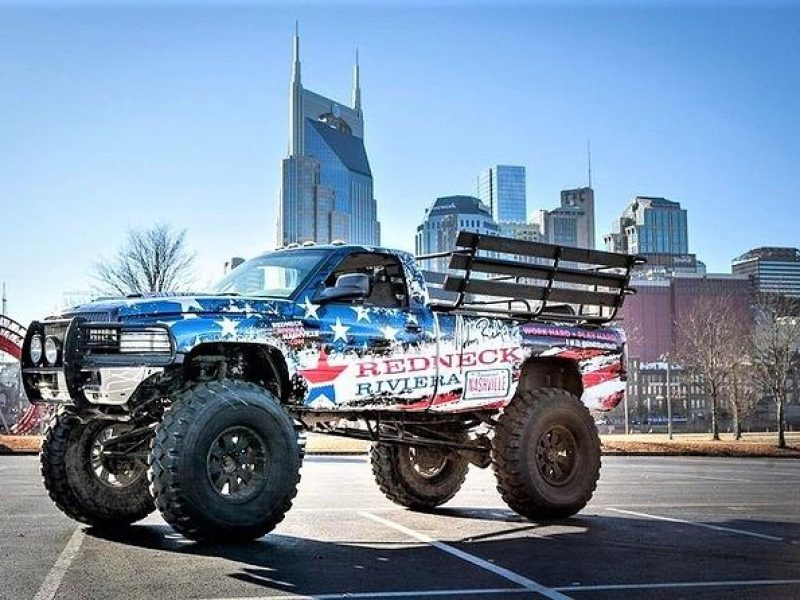 90-Minute Monster Truck Joyride City Tour of Nashville