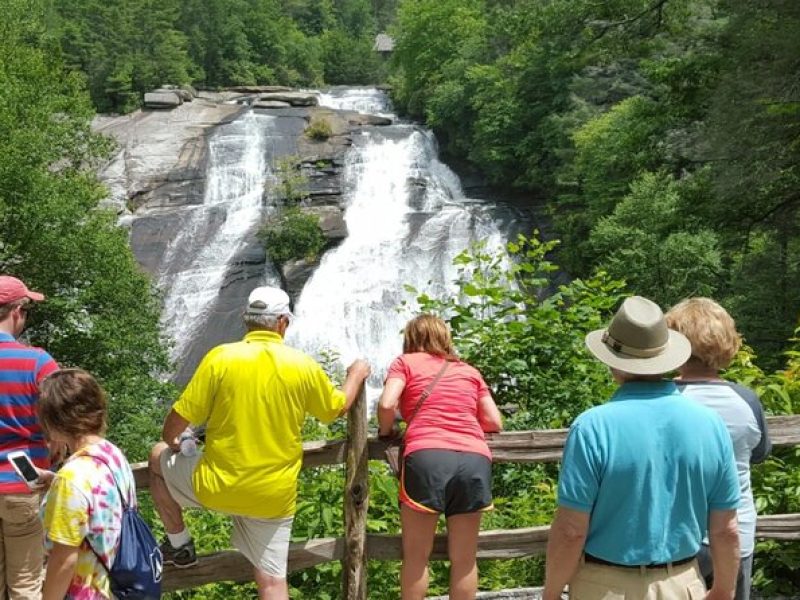 Blue Ridge Parkway Waterfalls Hiking Tour from Asheville