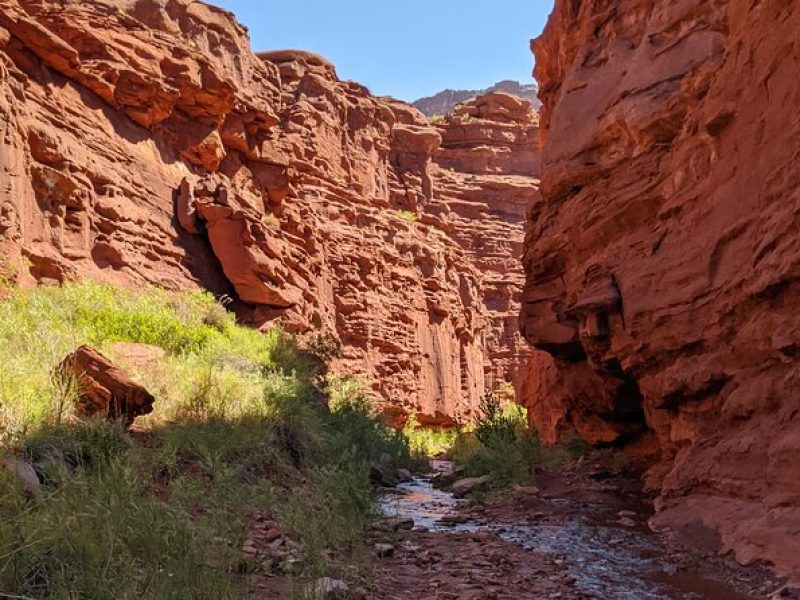 Moab's Slot Canyon Hike: Refreshingly Cool Summer Creek Adventure