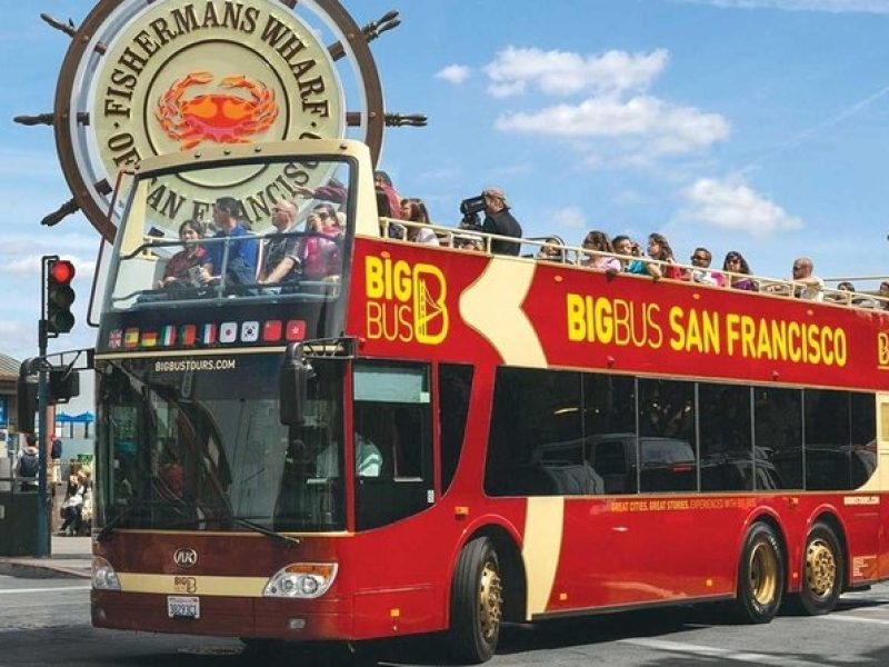 San Francisco Hop-On Hop-Off Open Top Bus Tour (Essential)