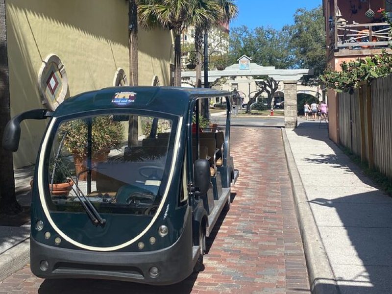 St Augustine Shared Golf Cart Tour