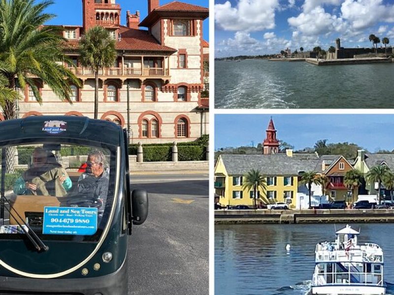 St Augustine Boat and Golf Cart Tour