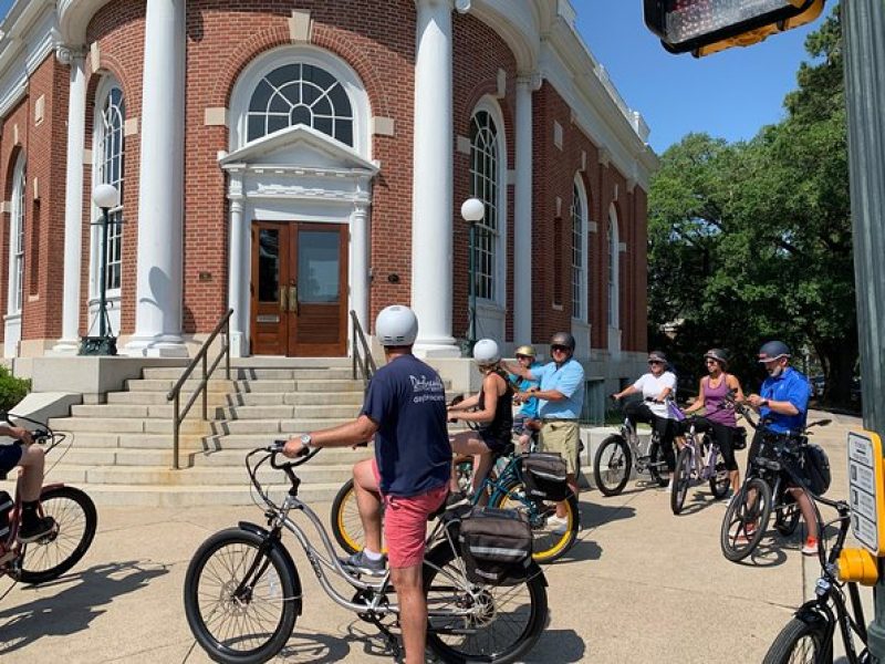 Ride an electric bicycle for a Historical Tour in Aiken