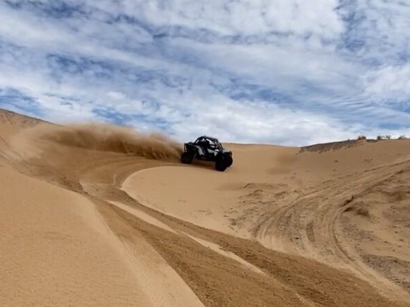 UTV Nellis Bad Land Quest Half-Day Tour