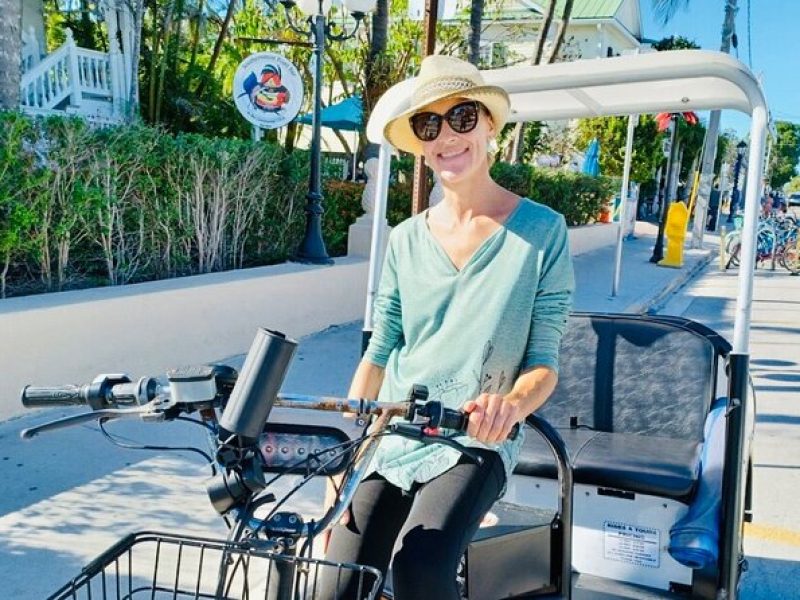 Private E-Pedicab 1/2 Hour Sightseeing Ride of Old Town Key West