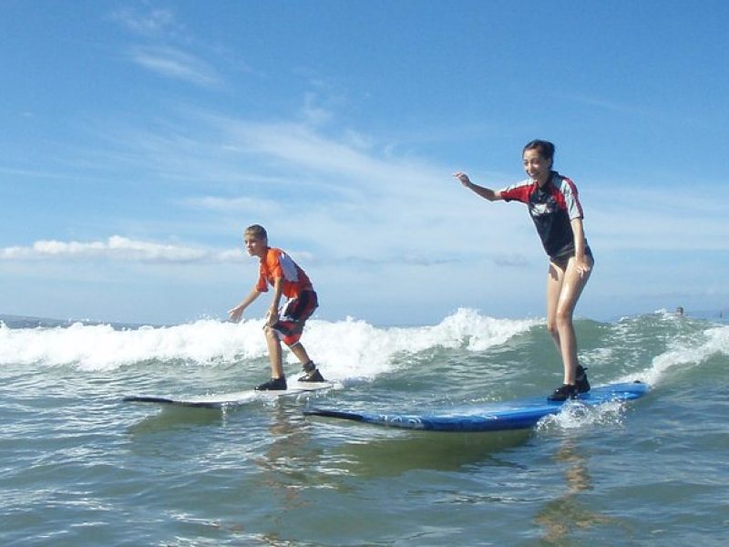 Group Surf Lesson: Two Hours of Beginners Instruction in Kihei