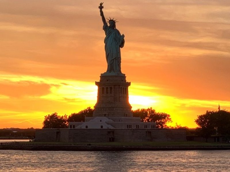 Statue of Liberty Sunset Cruise and New York City Sky Line