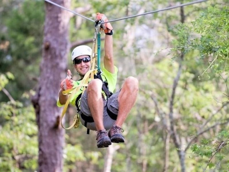 1-Hour "Sky High" Zip Line Adventure Tour with 3 Zip Line Flights Included