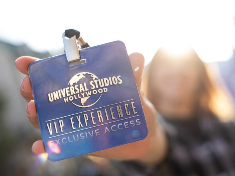 The VIP Experience at Universal Studios Hollywood in California