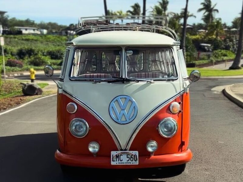 Brewery and Beach Cruise in a Vintage VW Bus