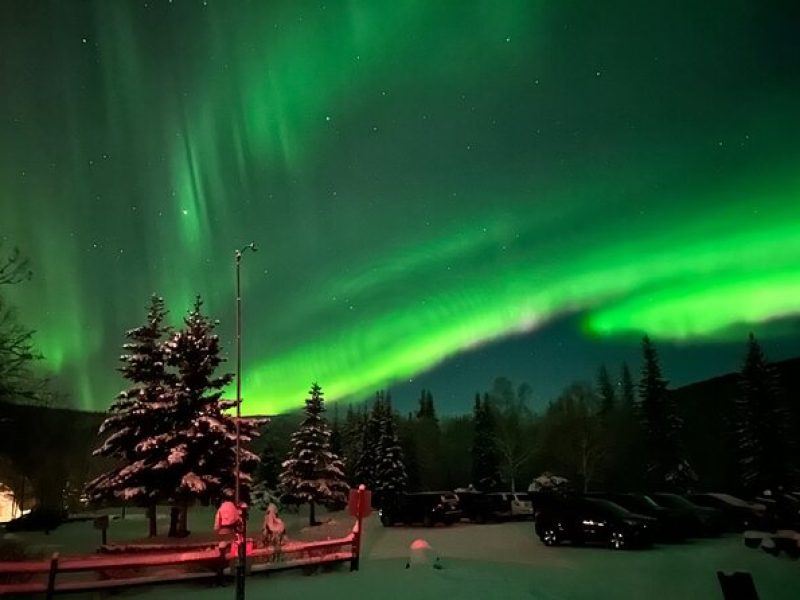 Northern Lights at Chena Hot Springs