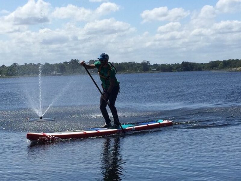 Stand Up Paddleboard Rental on Lake Stella