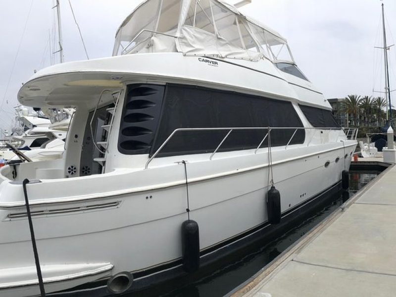 Yacht rental charter in Marina del Rey – 60' CARVER