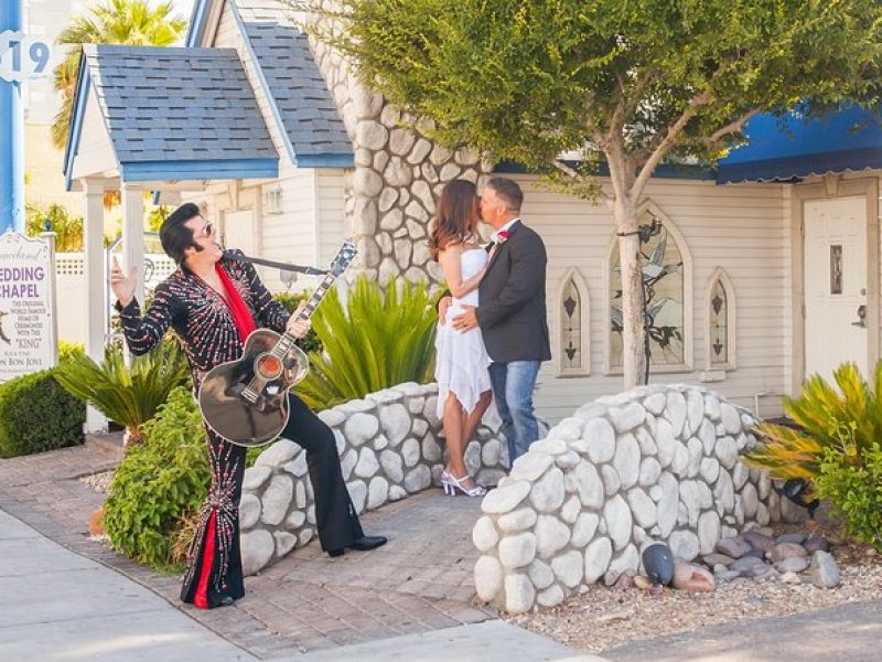 Elvis Themed Wedding or Vow Renewal at Graceland Wedding Chapel