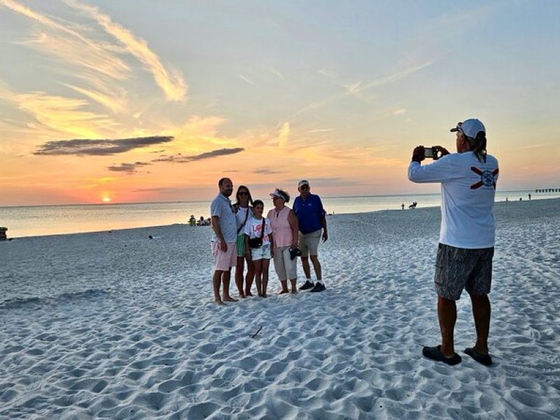 Naples Famous Sunset Tour -Trike Tour at Sunset All Ages Electric