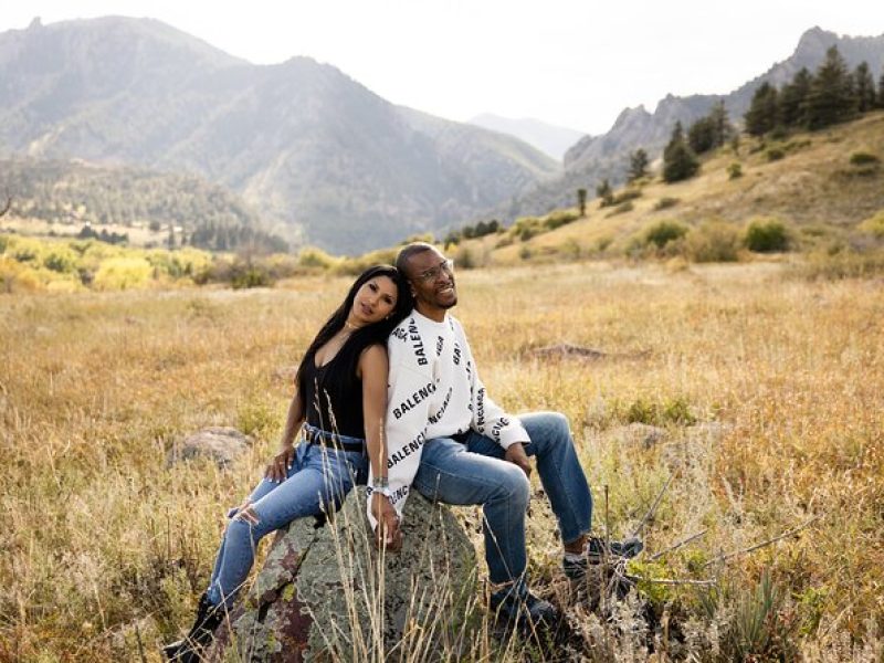 Scenic Mountain Photoshoot in Boulder, Colorado