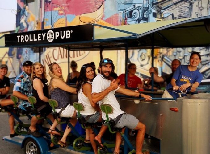 Party Bike Pub Crawl in Downtown Norfolk