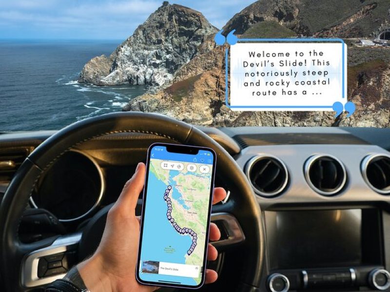 Smartphone Audio Driving Tour between San Francisco & Monterey