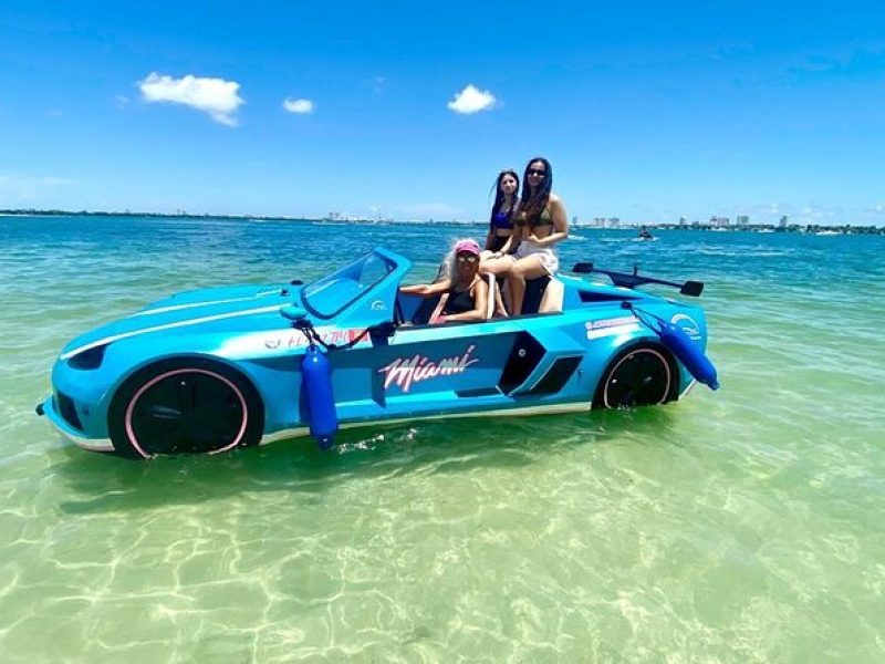 Adrenaline Rush in Miami: JetCar Unique Private Experience