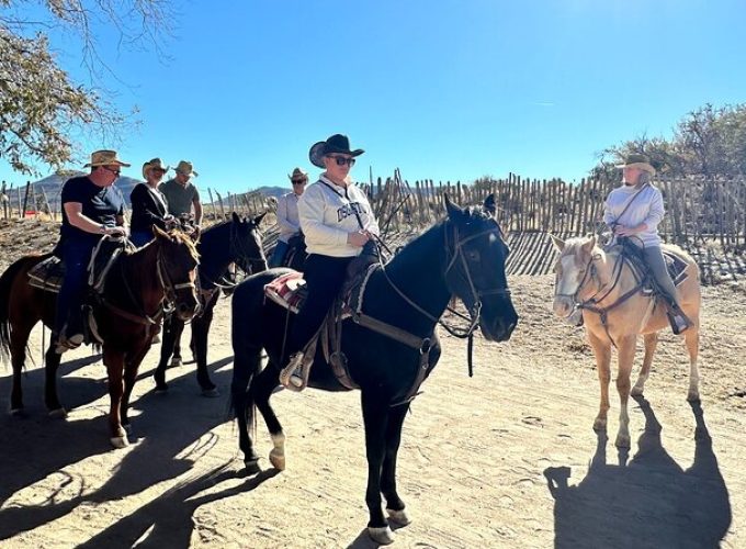 Horseback Ride, Joshua Tree Forest, Buffalo, Lunch Singing Cowboy