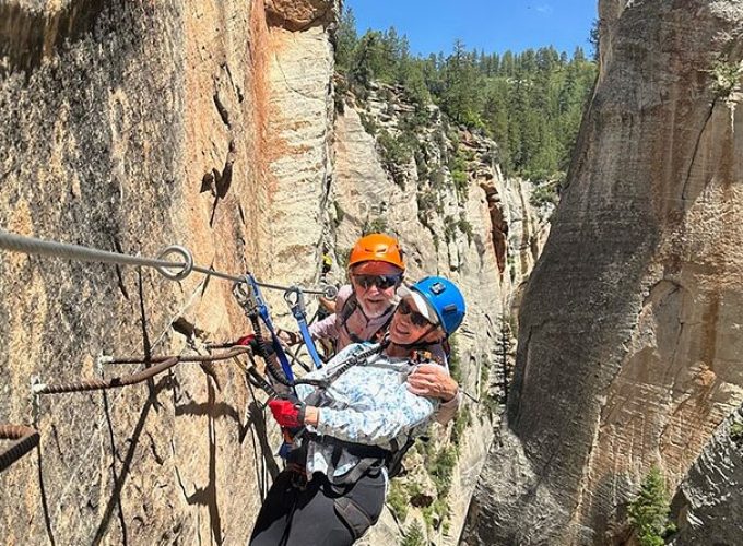 Shorty Town’ Via Ferrata near Zion National Park