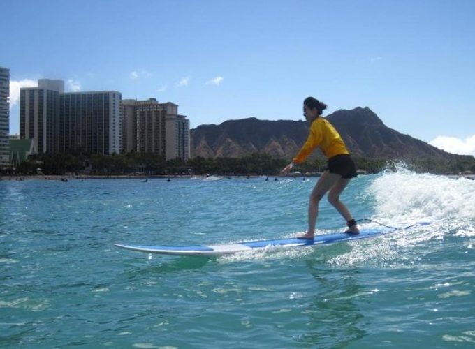 Private One-On-One Individual Surfing Lesson