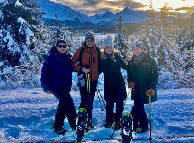 Guided Snowshoeing Adventure in Seward, Alaska