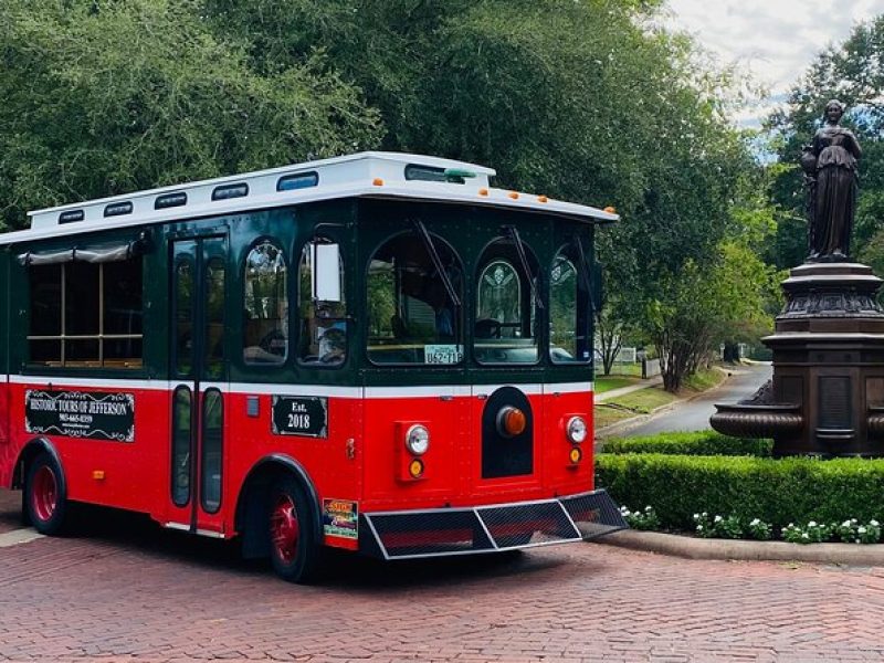 1 Hour Trolley Tour and Bike Rentals in Jefferson, Texas