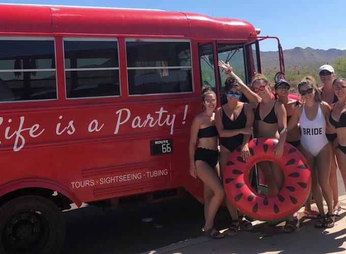 Take a Scottsdale/Valley Tour in a Retro Party Bus – Old Town/Scottsdale