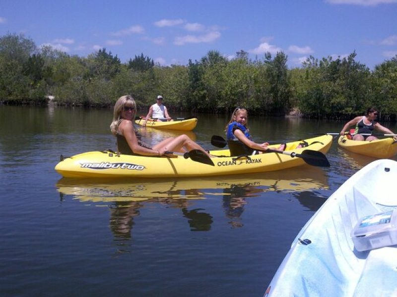 1-Hour Tandem Kayak Rental with Manatee & Dolphin sightings