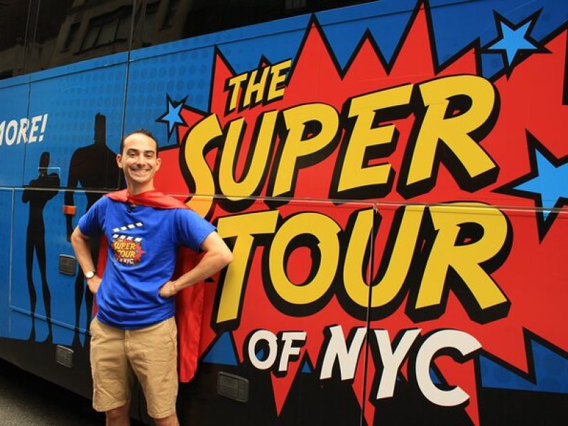 2.5 Hour Private Super Tour of NYC: Heroes! Comics! More!