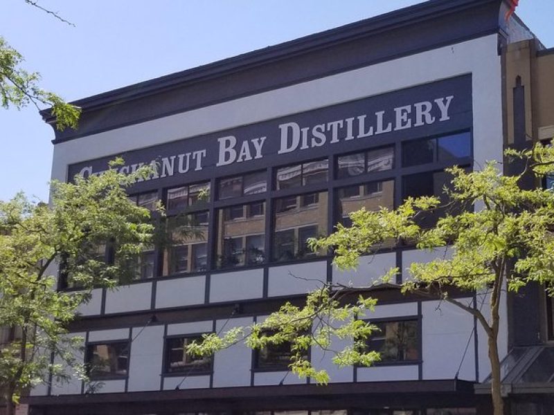 Chuckanut Bay Distillery Tour with 2 Mini Cocktails and Gift Glass