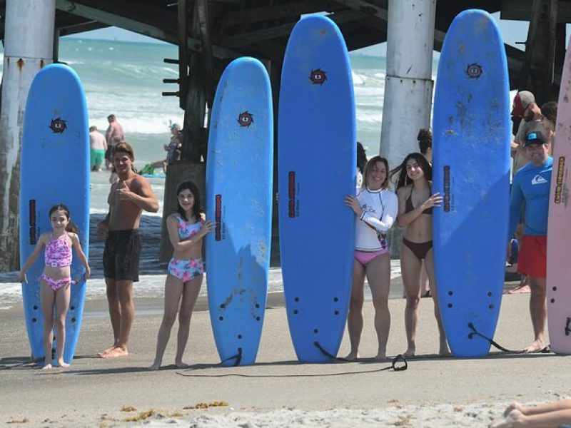 One Hour Surf Lesson with Experienced Instructor