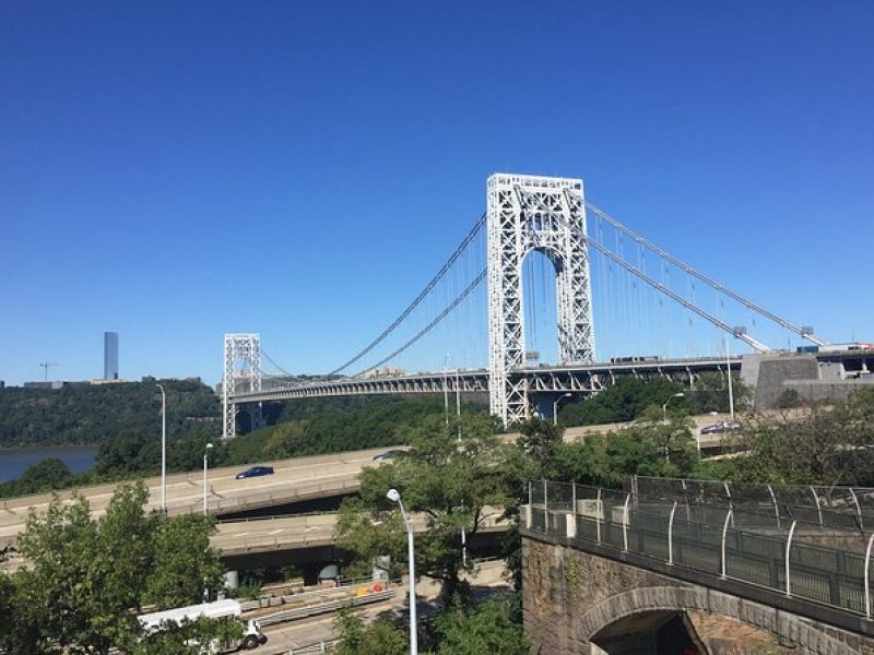 Walk the George Washington Bridge – and hike the Palisades and view the Hudson!