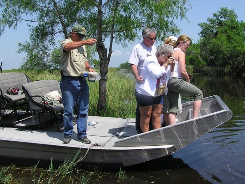 Airboat Swamp and Destrehan Plantation Tour from New Orleans