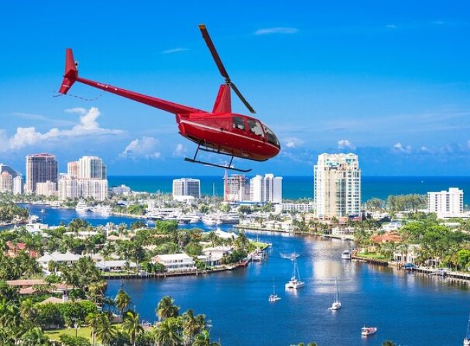 1 Hour Luxury Miami Private Helicopter Tour