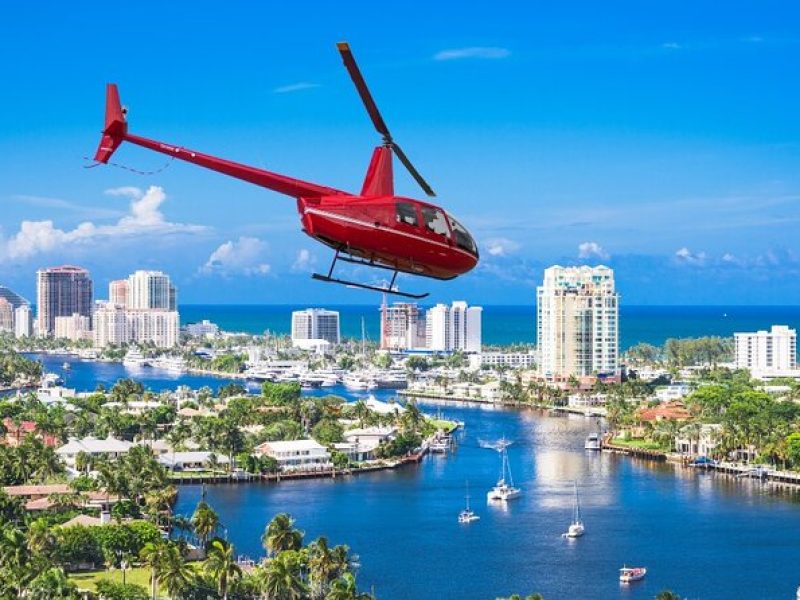 1 Hour Luxury Miami Private Helicopter Tour