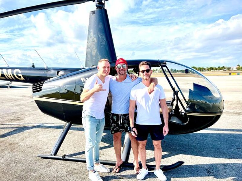 South Miami Private Helicopter Tour for 3 People