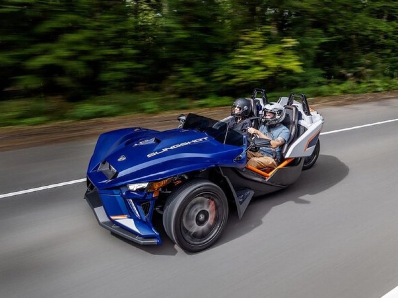 24-Hour Polaris Slingshot Deluxe Exploration Rental (for up to 2 people)