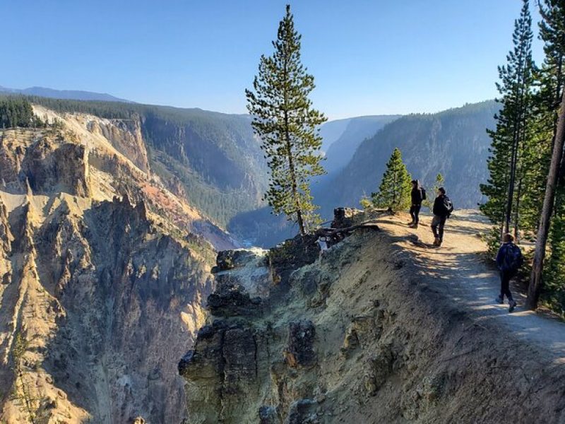 Grand Canyon of the Yellowstone Rim and Loop Hike with Lunch