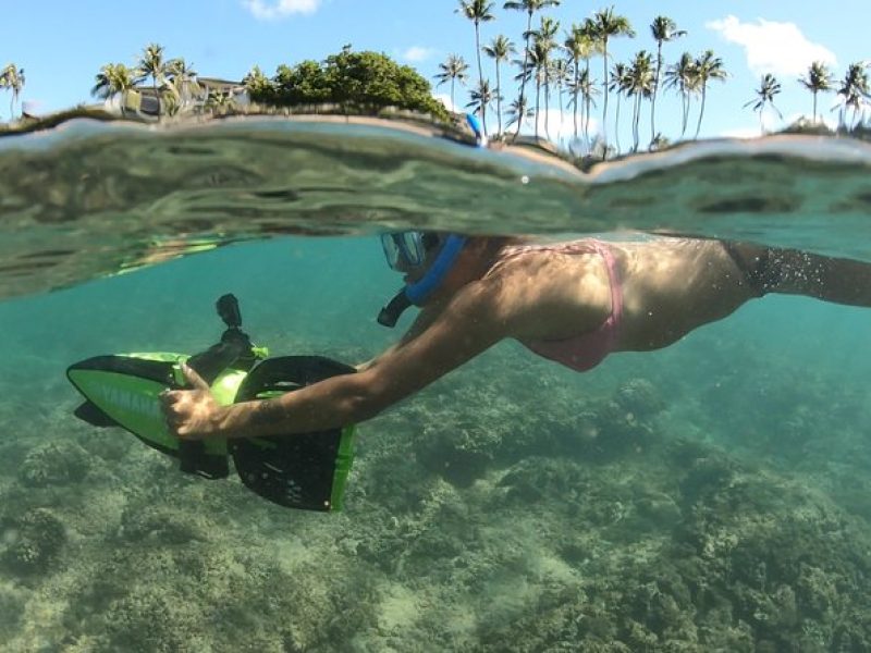 Eco Sea Scooter Guided Beach Tour From The Famous Kapalua Bay