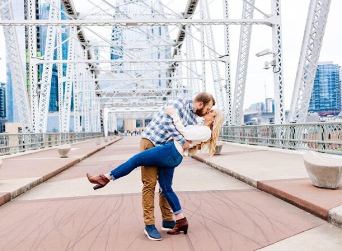 Nashville Private Couples Photoshoot on the Riverfront