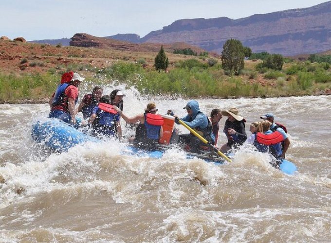 Full-Day Colorado River Rafting Tour at Fisher Towers