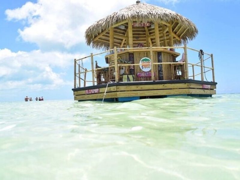 Tiki Boat – St. Pete Pier – The Only Authentic Floating Tiki Bar