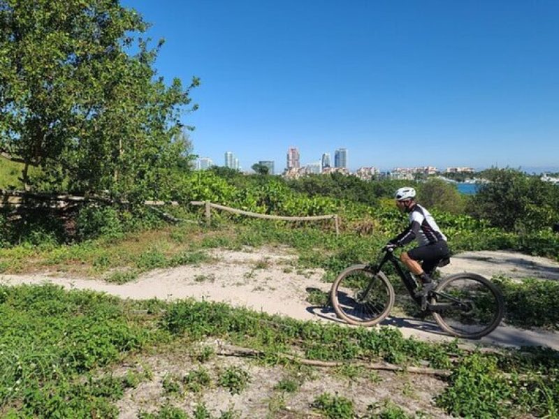 Miami Mountain Biking in Virginia Key Trails