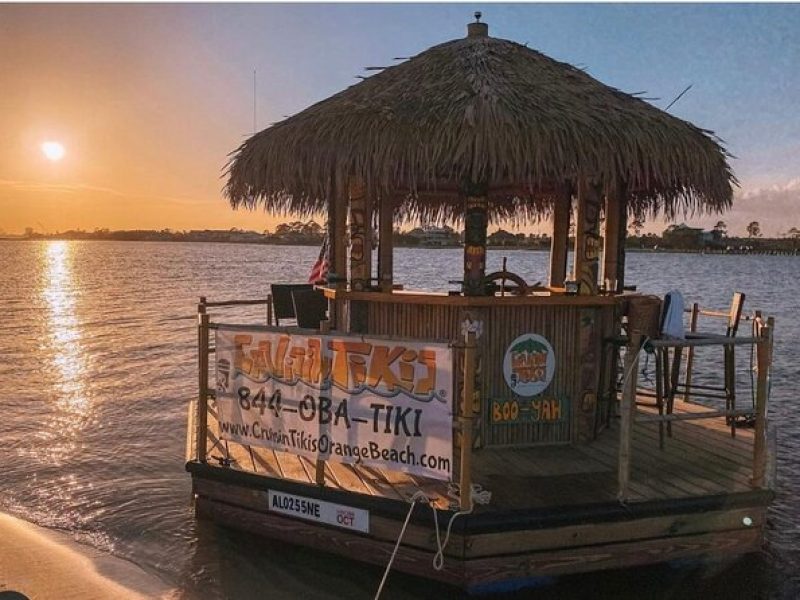 Orange Beach 90-Minute Sunset Cruise on a Tiki Bar