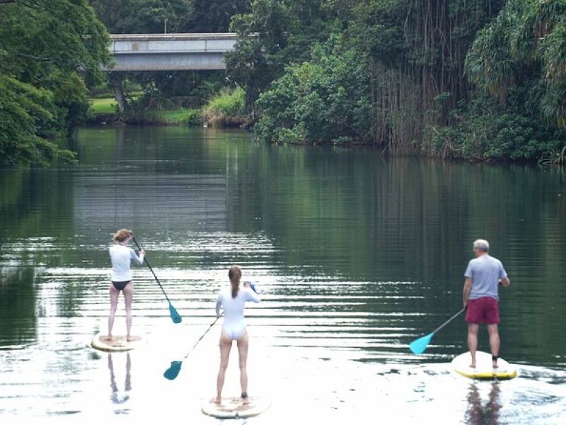 Historic Haleiwa Rainbow Bridge Stand Up Paddle (Anahulu River)