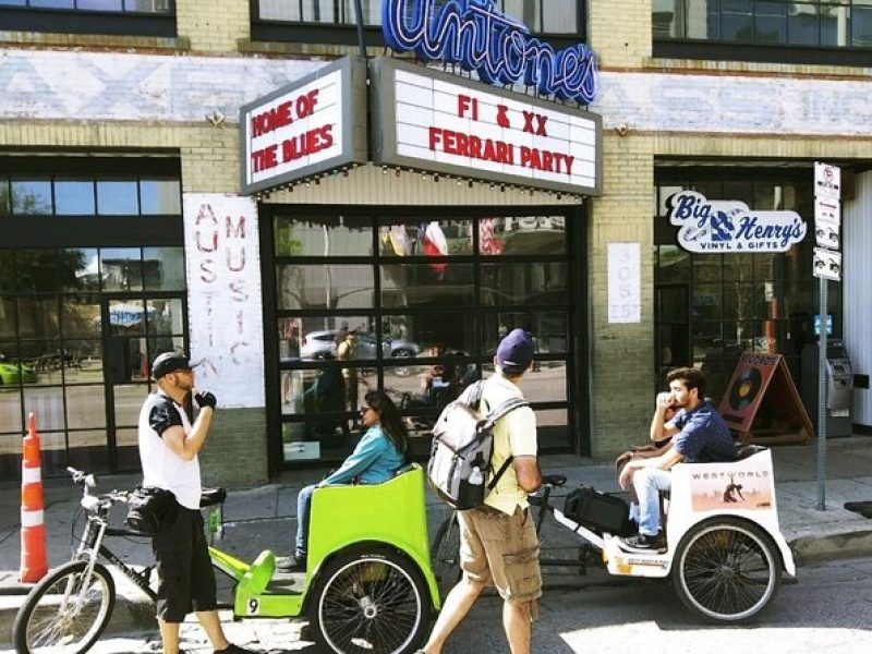 Live Music Capital of the World Pedicab Tour